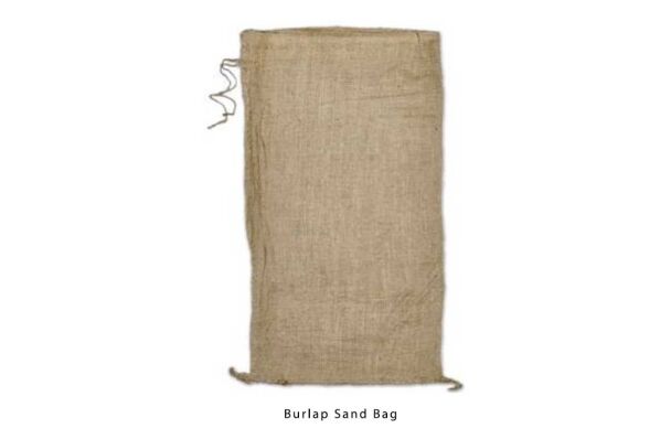 Burlap-sand-bag